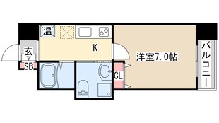 アドバンス神戸プラージュの物件間取画像